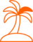 Icon Palme SIXT orange