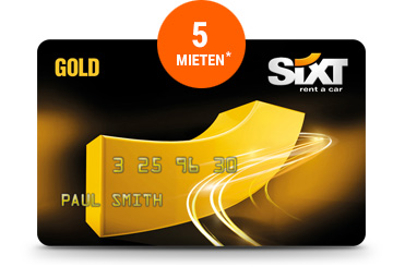Sixt Gold Card