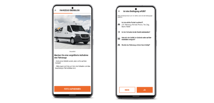Fuhrparkverwaltung mit SIXT B2B Fleet Portal und SIXT Vans & Trucks App ...