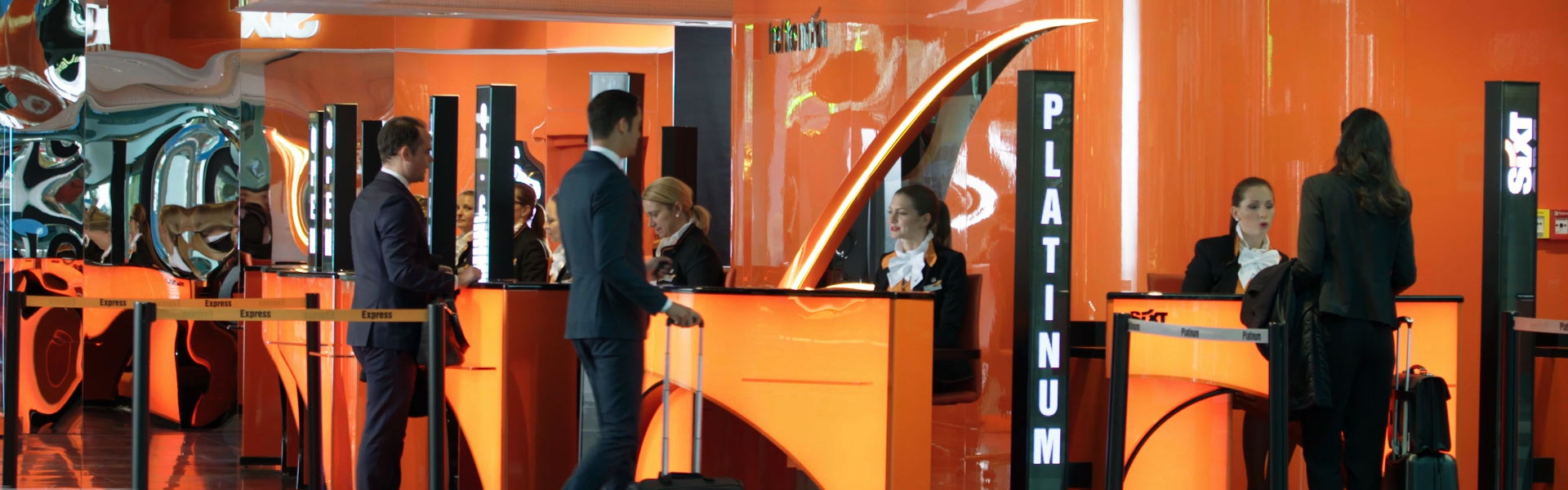 SIXT FASTLANE – NO WAITING TIME AT THE COUNTER