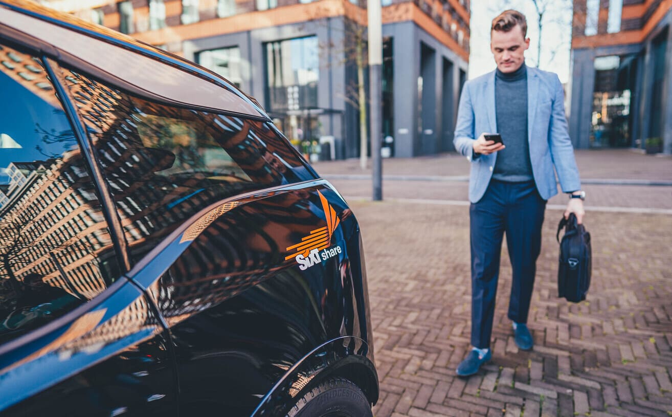 Company car sharing: sustainable & flexible driving | SIXT corporate