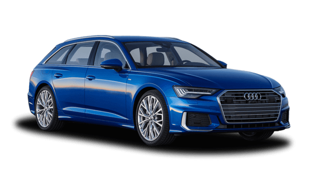 Audi A6 Avant blu