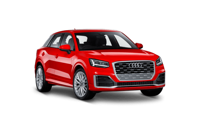 Audi Q2 rood