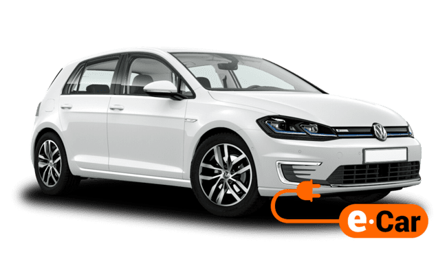 VW e-Golf wit
